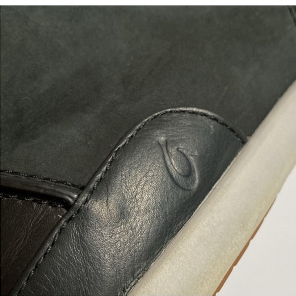 OluKai Men’s Shoes Hawaiiloa Manu Ihu Chukka Boots Black size 12 - Picture 6 of 13